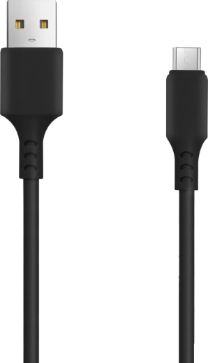 Setty USB–microUSB-kabel 3 m, 2 A, zwart
