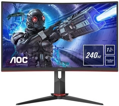 Gebogen monitor 31,5'' VA 240Hz