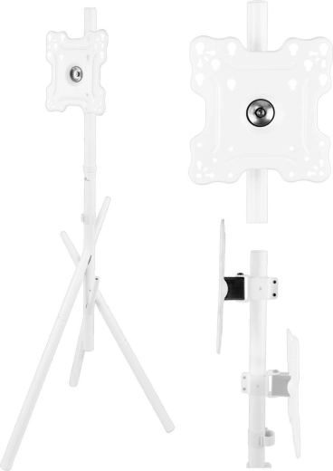 Vloerstandaard voor TV Maclean MC-181 wit 27–55"