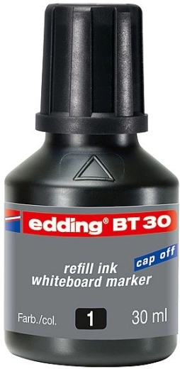 Inkt voor whiteboardmarkers Edding, zwart 30 ml