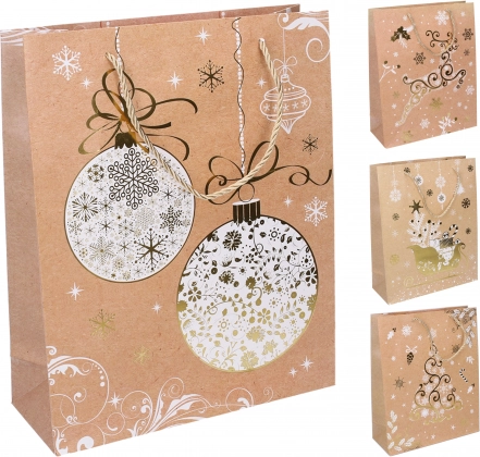 Cadeautas L Kerst 30 × 41,5 × 12 cm