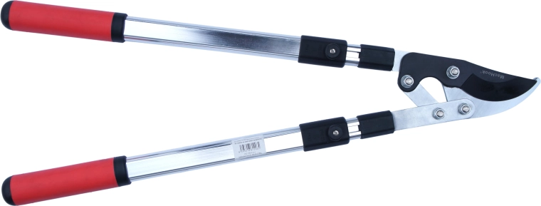 Telescopische takkenschaar voor dikke takken met overbrenging