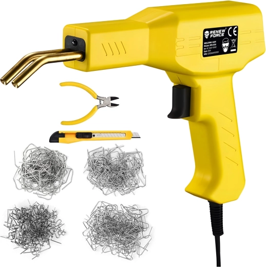 RENEW FORCE kunststoflasser met nietjes 800 stuks WG-X50 - 1 stuk