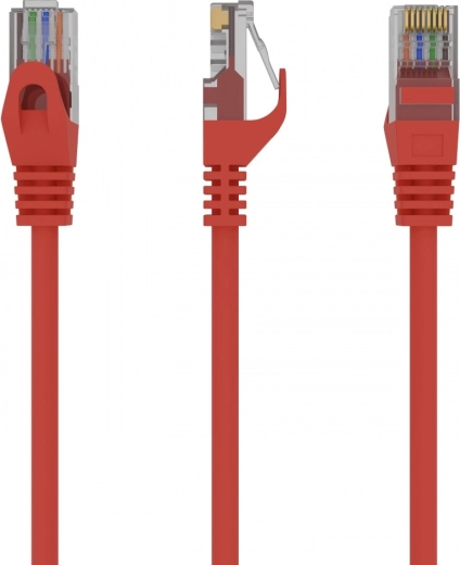 Netwerkpatchkabel Cat 6 UTP 1,5 m rood