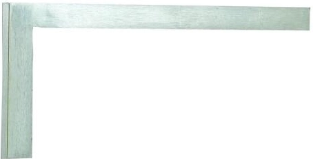 Winkelhaak met aanslag 150 × 75 mm, verzinkt