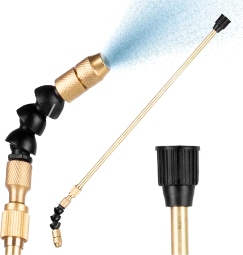 Handmatige drukspuit MasterSpray 5/8 l met messing telescopische lans