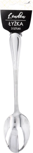 Set van 3 lepels London van roestvrij staal