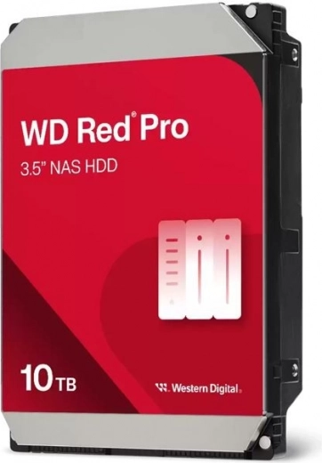 Harde schijf WD Red Pro 10 TB 3,5" SATA 7200 t/min, 256 MB cache