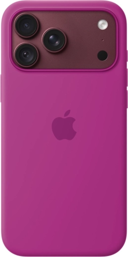 Siliconen hoesje met MagSafe voor iPhone 18 Pro Max – magenta
