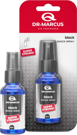 Dr. Marcus Shock Spray Black luchtverfrisser