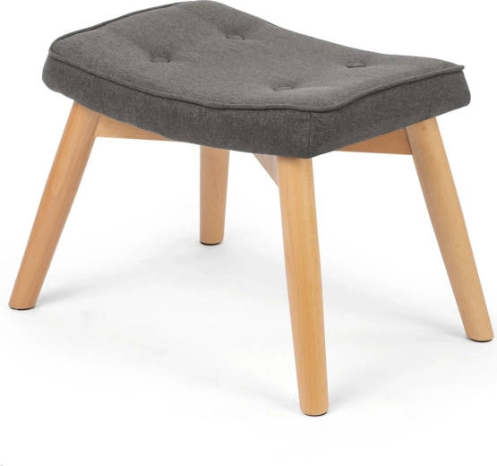 Voetenbank voor fauteuil Norse Sofotel donkergrijs