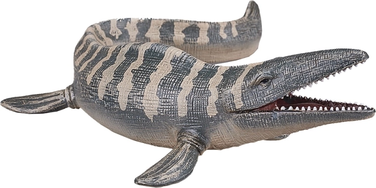 Model van prehistorisch zeedier Tylosaurus van Mojo