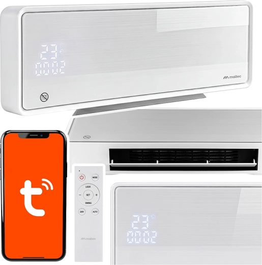 Maltec luchtgordijn PT5800W-WH WiFi met afstandsbediening - 1 stuk