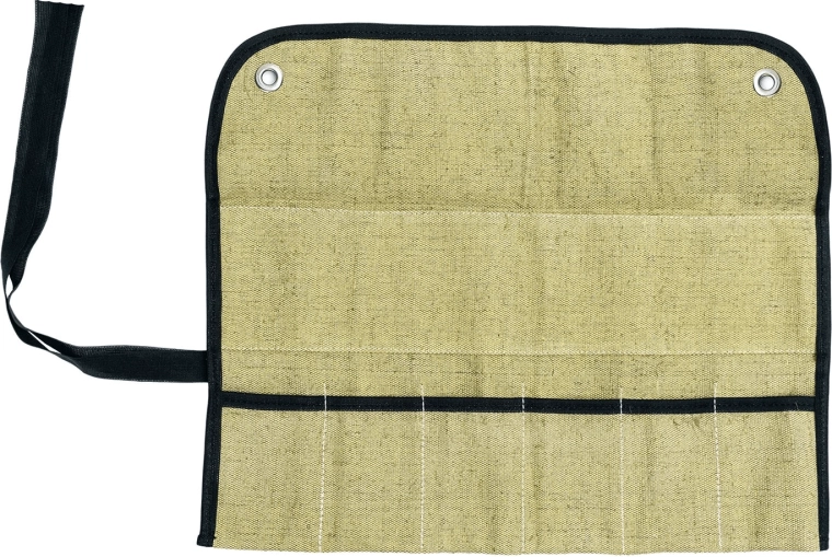 Canvas rolbare gereedschapsetui met 6 vakken BEAVERCRAFT