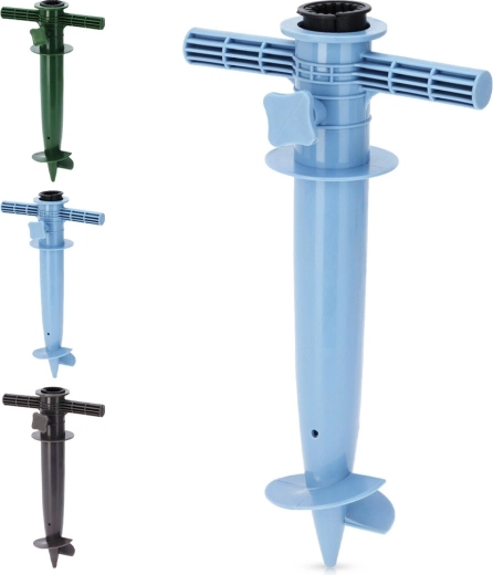 Schroefhouder voor tuin- en strandparasol 30 cm