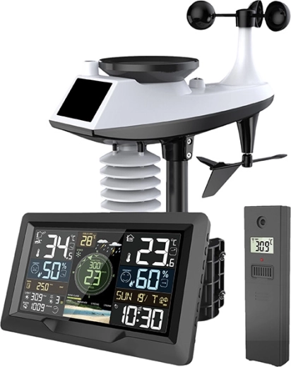 Solight professionele slimme Wi-Fi-weersstation