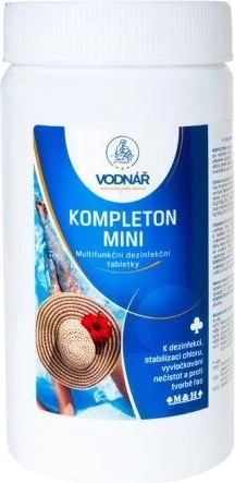 Tabletten voor zwembaden VODNÁŘ Kompleton Mini 3-in-1 20 g, 1 kg