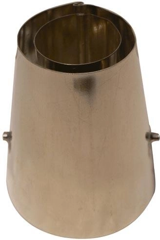 Likeurspuitmond voor crèmes 24–36 mm van vertind metaal