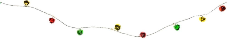 Kerstmetalen belletjes RETLUX met 40 LED's