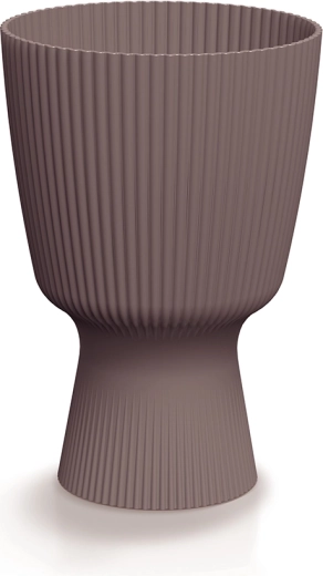Bloempot Milly Round marsala 18,8 cm