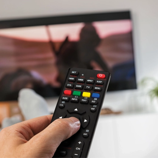 Universele afstandsbediening voor tv's, voor meer dan 250 typen, zwart