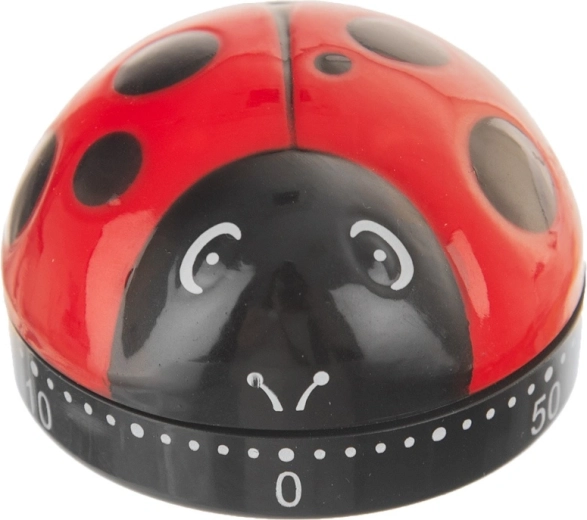 Mechanische keukentimer Lieveheersbeestje