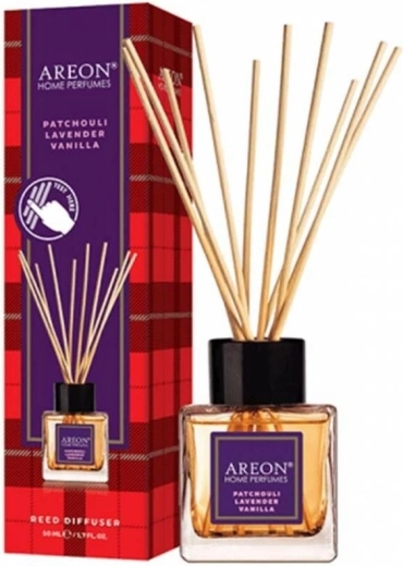 Stokjesdiffuser AREON AH Patchouli Lavender Vanilla 50 ml