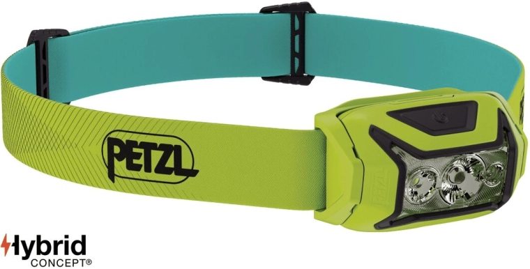 Petzl Actik hoofdlamp 450 lm groen