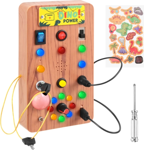 Manipulatiebord met ledschakelaars van Kruzzel