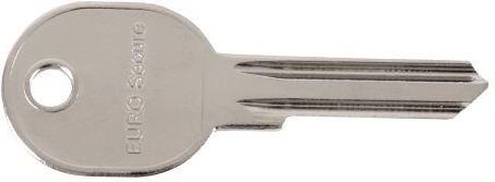 Sleutelblank RICHTER EURO SECURE voor cilinderslot