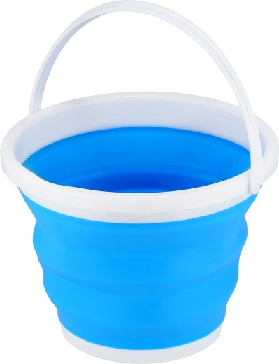 Opvouwbare emmer NILS Camp 10 l – blauw