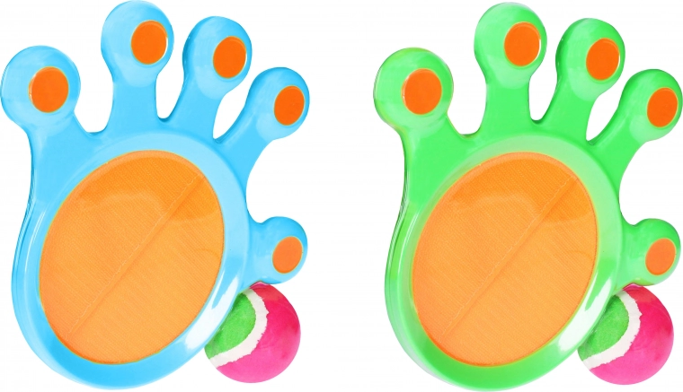 Vangspel voor kinderen met klittenbandhand