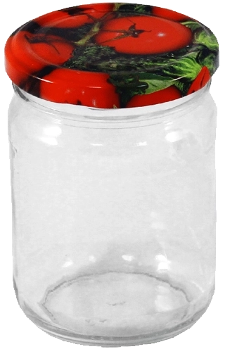 Glazen weckpot 280 ml met deksel 82 mm