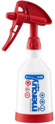 Vernevelaar MERCURY Cleaning 360, 0,5 l, rood