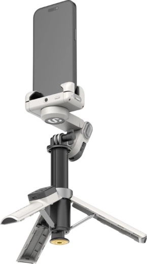 AOCHUAN Smart M3 Pro telefoonstabilisator met RGB-verlichting zwart