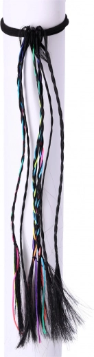 Haarelastiek met vlechten - Type 1