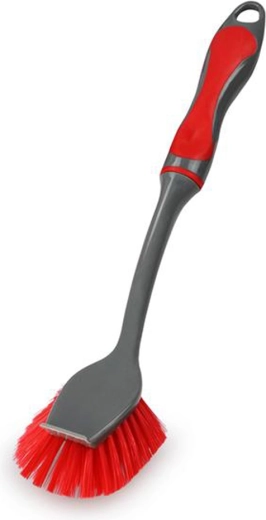 Ovale afwasborstel TORO, grijs