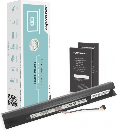 Movano-batterij L15L4A01 voor Lenovo IdeaPad 100-14IBD en 15IBD (2200 mAh, 32 Wh)