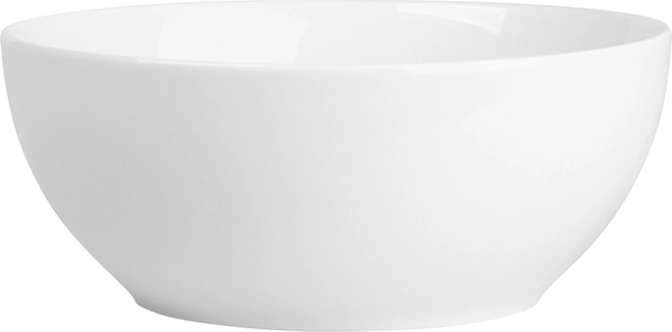 MariaPaula Klasyka klassieke witte porseleinen slakom 17 cm 820 ml