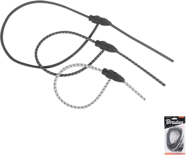 Aantrekbare elastische lussen – set van 6 stuks (40/60/80 cm)