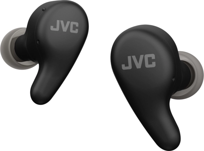 Draadloze JVC Gumy oordopjes met ruisonderdrukking – zwart