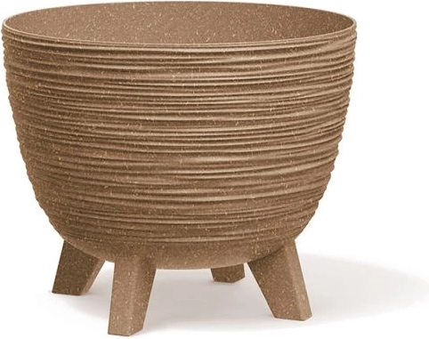 Bloempot Furu Eco Wood 29 cm, kleur Naturo Eco
