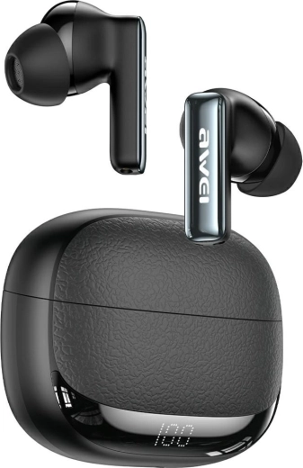 Awei TA19 ANC draadloze Bluetooth-oordopjes zwart