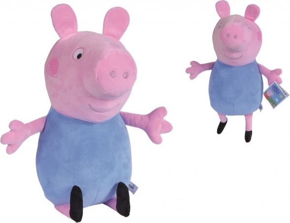 Pluchen mascotte Peppa Pig George 31 cm