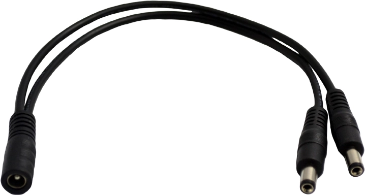 Solight-voedingssplitter voor ledstrips 5,5 × 2,1 mm (1× aansluiting naar 2× connector)