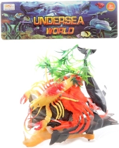 Set zeedieren in zakje