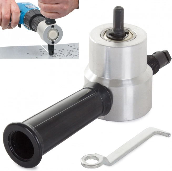 Opzetstuk voor het snijden van plaatijzer voor boormachine