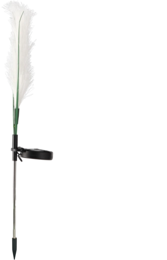 Zonne tuinlamp siergras 70 cm, 10 LED, warm wit