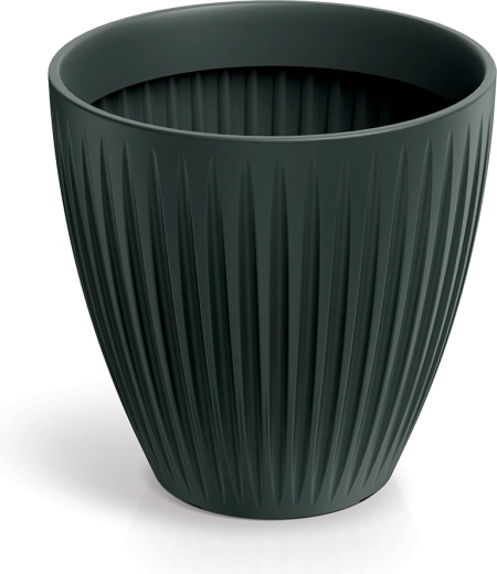 Bloempot Latia Round Midl 60 cm antraciet