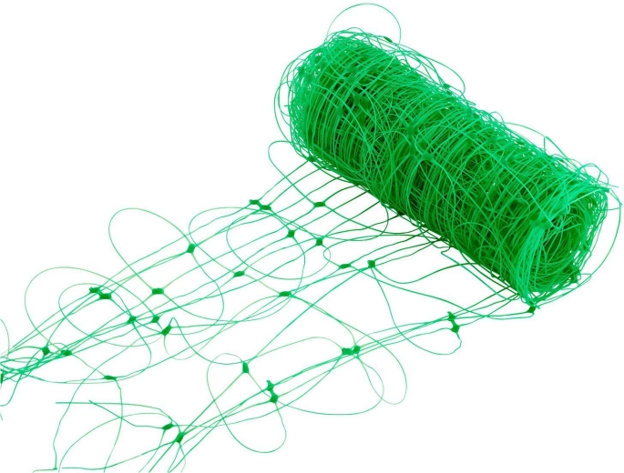 Klimnet voor klimplanten 2 × 5 m met mazen 15 × 15 cm